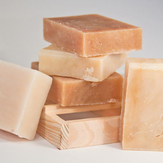 stacked clean ingredient soaps