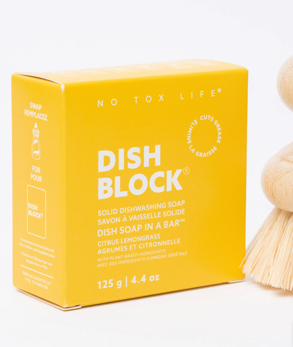 Solid Dish Soap | DISH BLOCK® | Citrus Lemongrass
