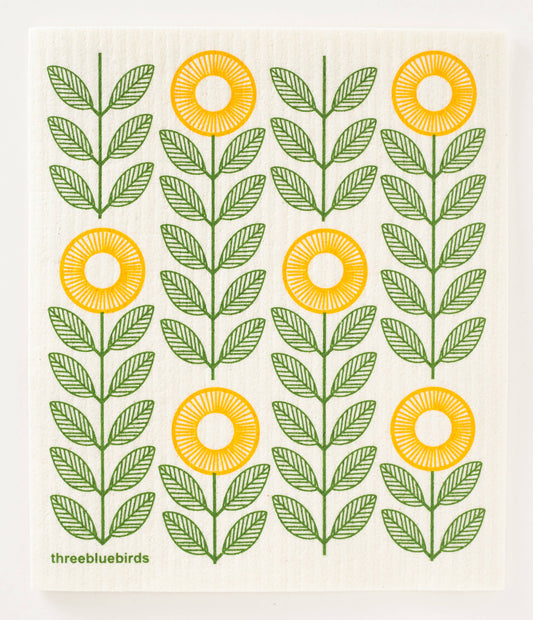 Swedish Dishcloth | Sunflowers