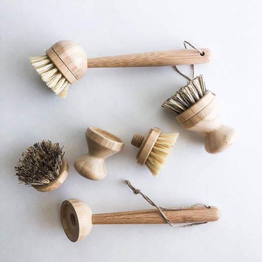 Long-Handled Dish Brush | Sustainable Scrubber