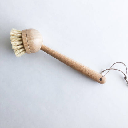 Long-Handled Dish Brush | Sustainable Scrubber