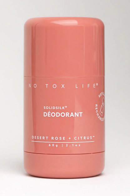 SOLIDSILK® Refillable Deodorant | Aluminum-Free | Extra Strength