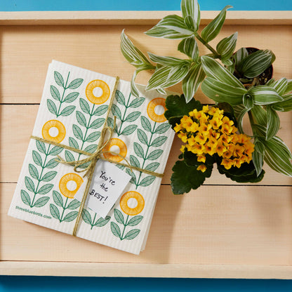 Swedish Dishcloth | Sunflowers